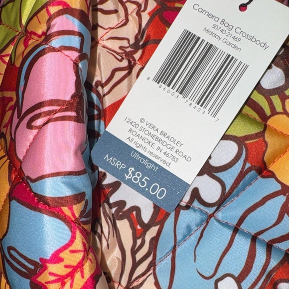 Vera Bradley Ultralight Camera Bag Crossbody NWT - Picture 5 of 5